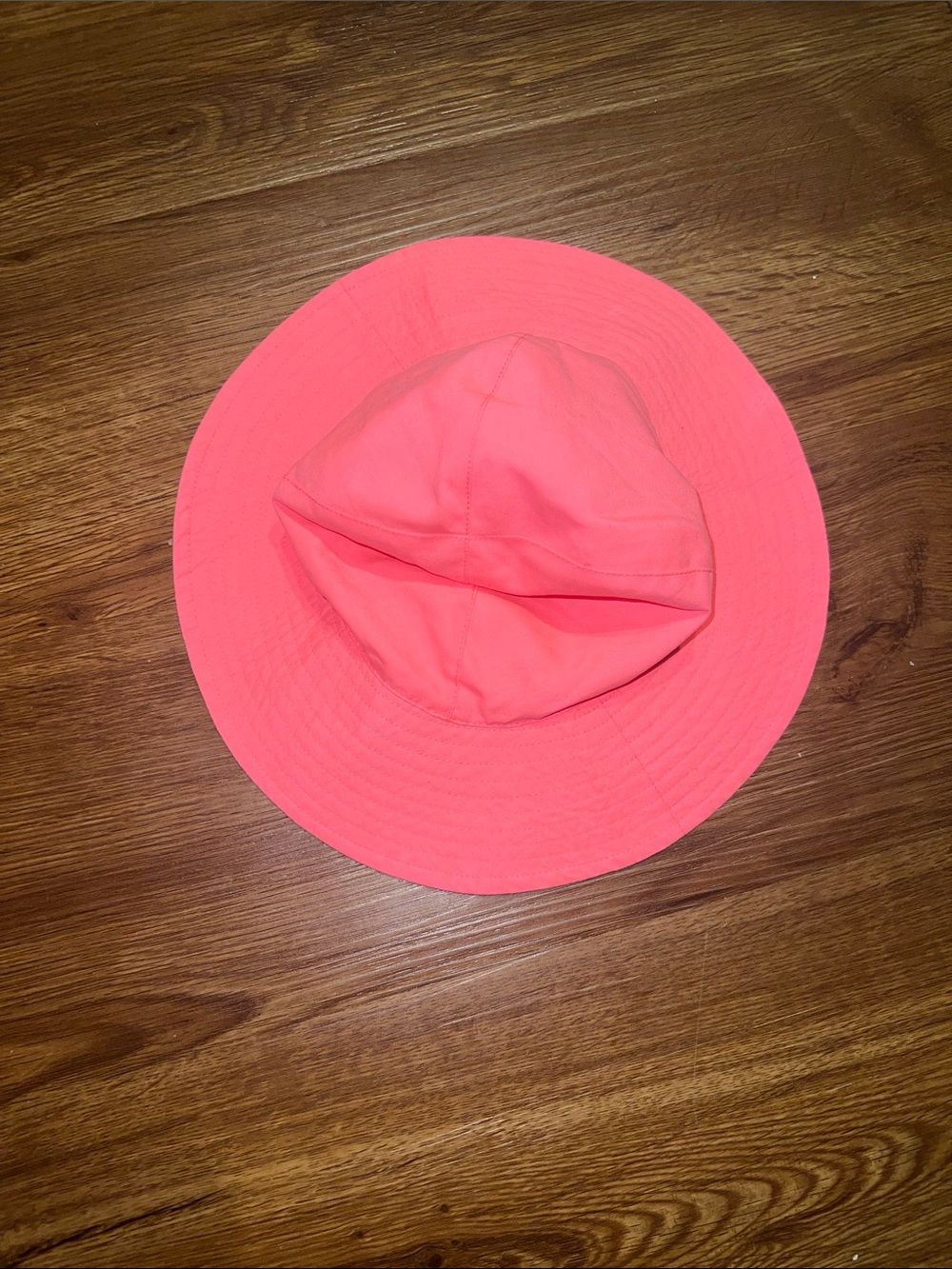 Toddler Sun hat Wide Brim Bucket Hat - Bright Pink